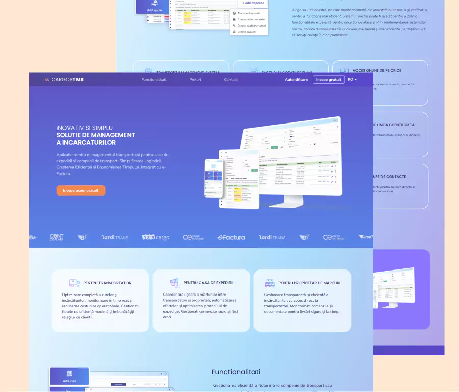 artaddict design cargostms-creare-web-site
