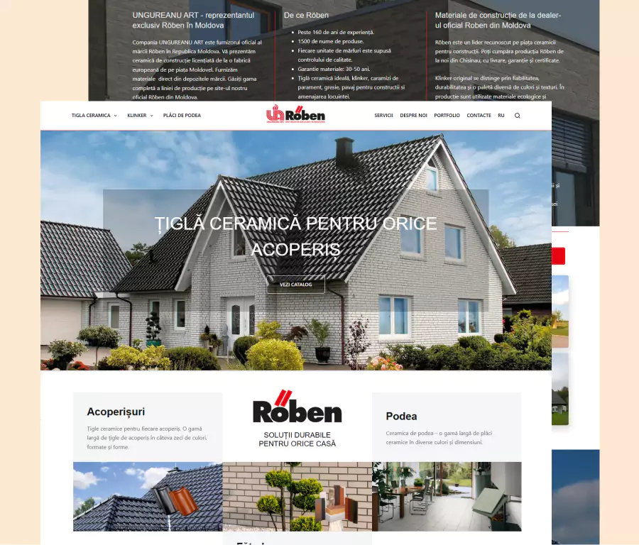 artaddict design roben- moldova creare site