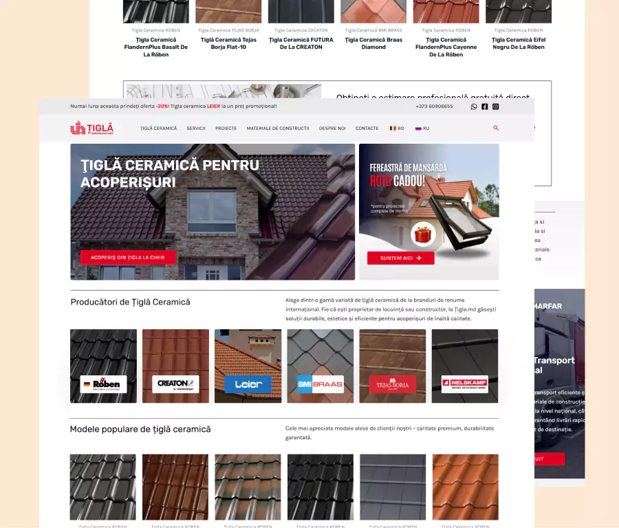 artaddict design tigla-md creare site